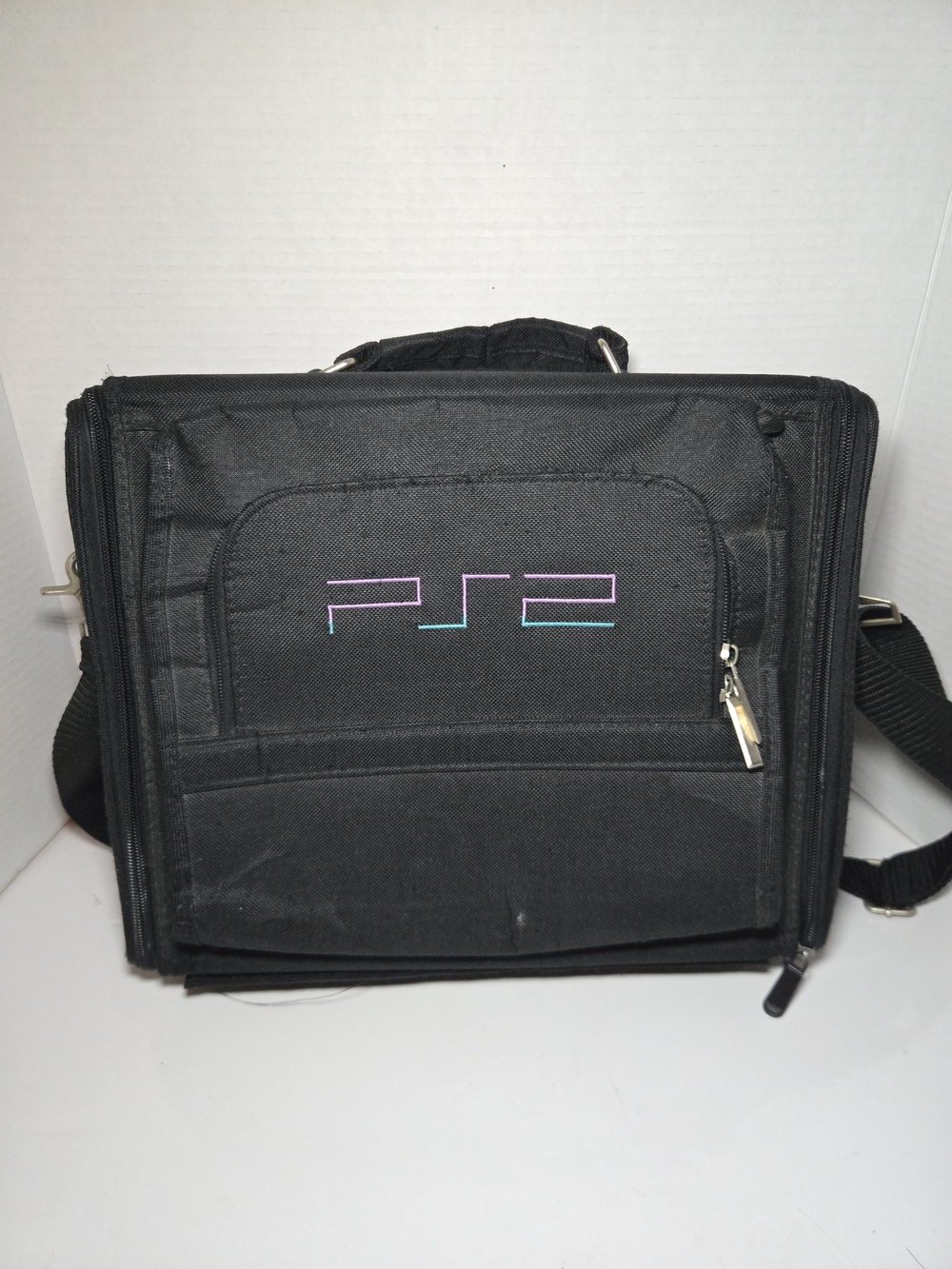 Sony Playstation Black PS2 Shoulder Carrying Case